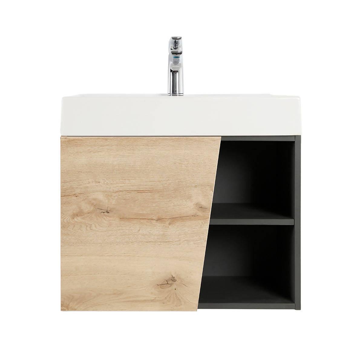 Mueble Corona Fussion Vital 60 Cm Con Lavamanos - VIRTUAL MUEBLES