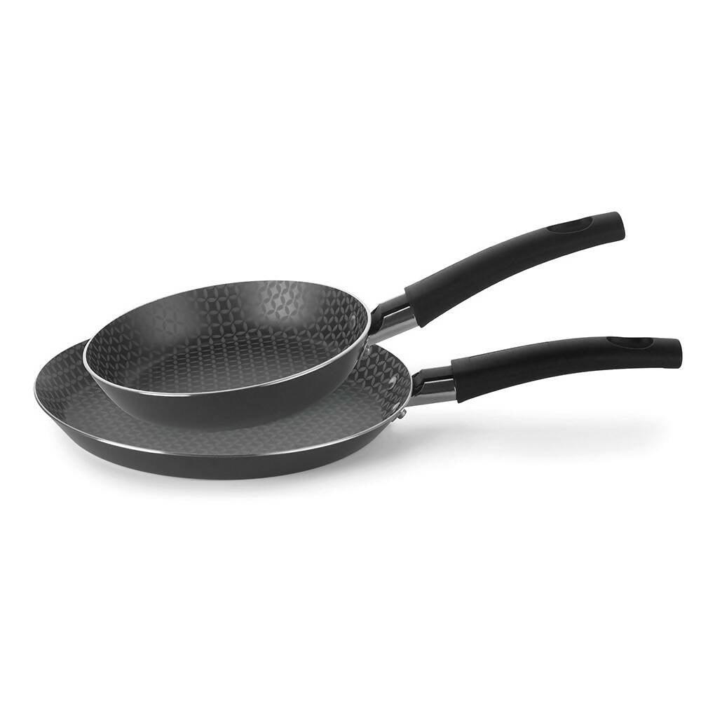 Set 2 Sartenes Superior 18 y 14 cm Gris - VIRTUAL MUEBLES