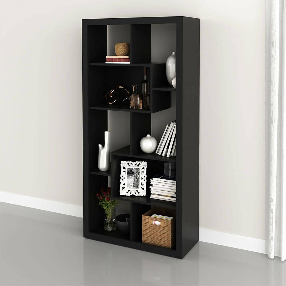 Estantería Londres Negro - VIRTUAL MUEBLES