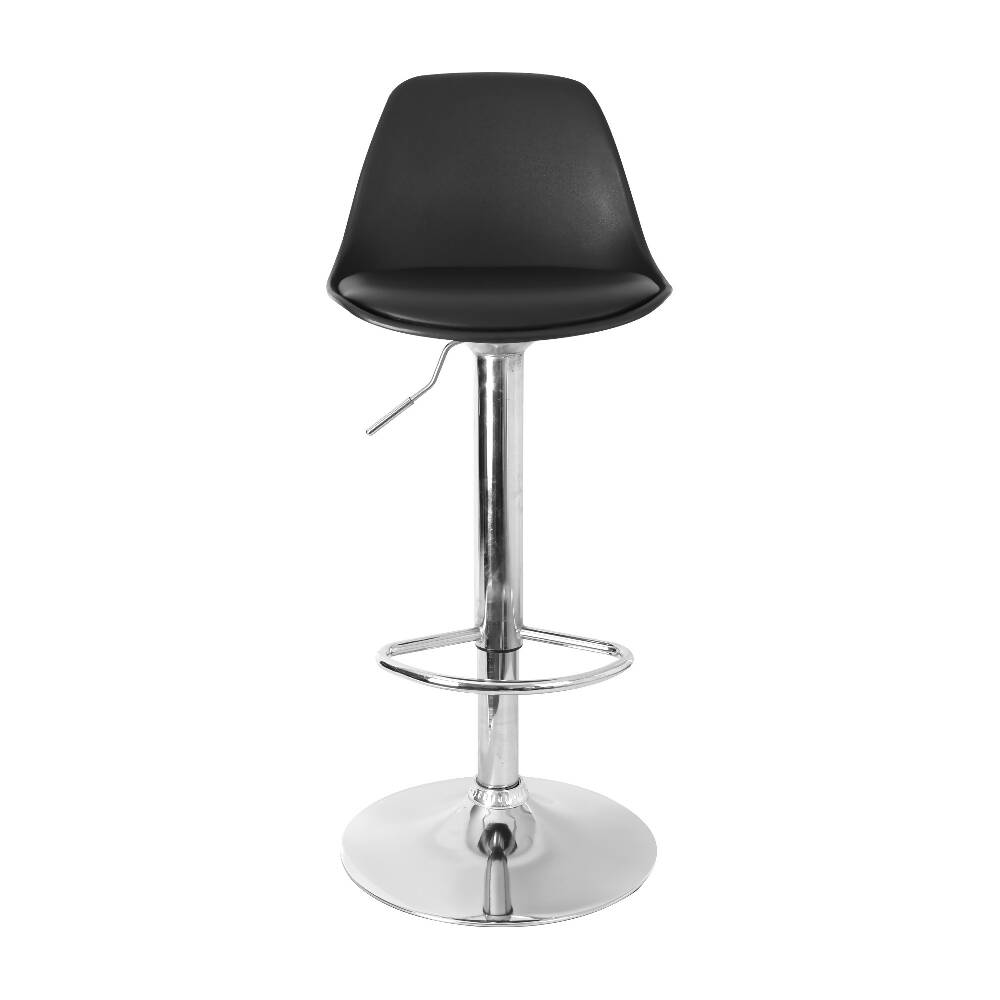 Kit por 2 Silla Oslo Tipo Bar - Negra