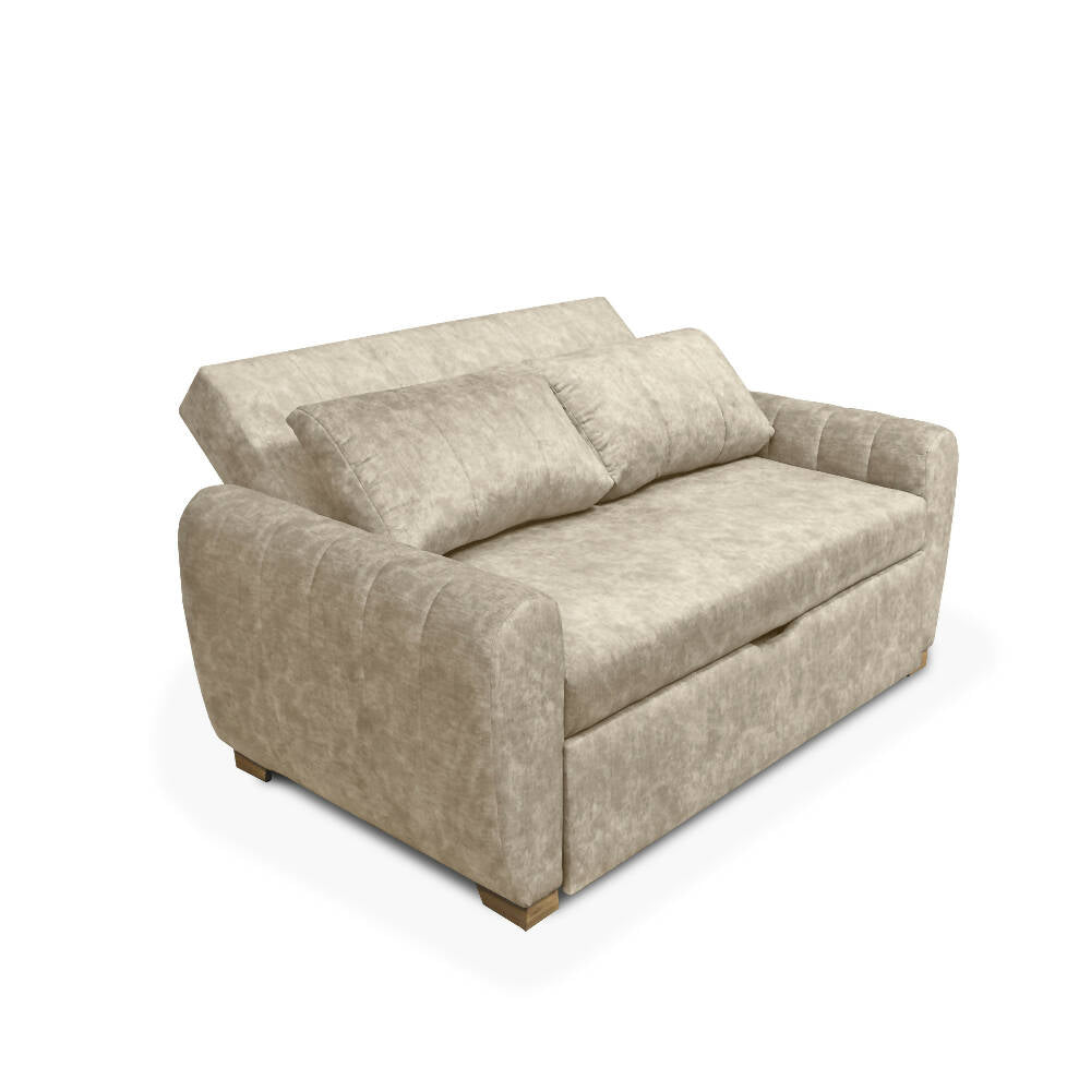 Sofácama Fontana Multifuncional Tela camel