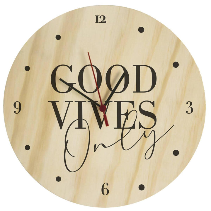 Reloj Good Vibes Only - VIRTUAL MUEBLES