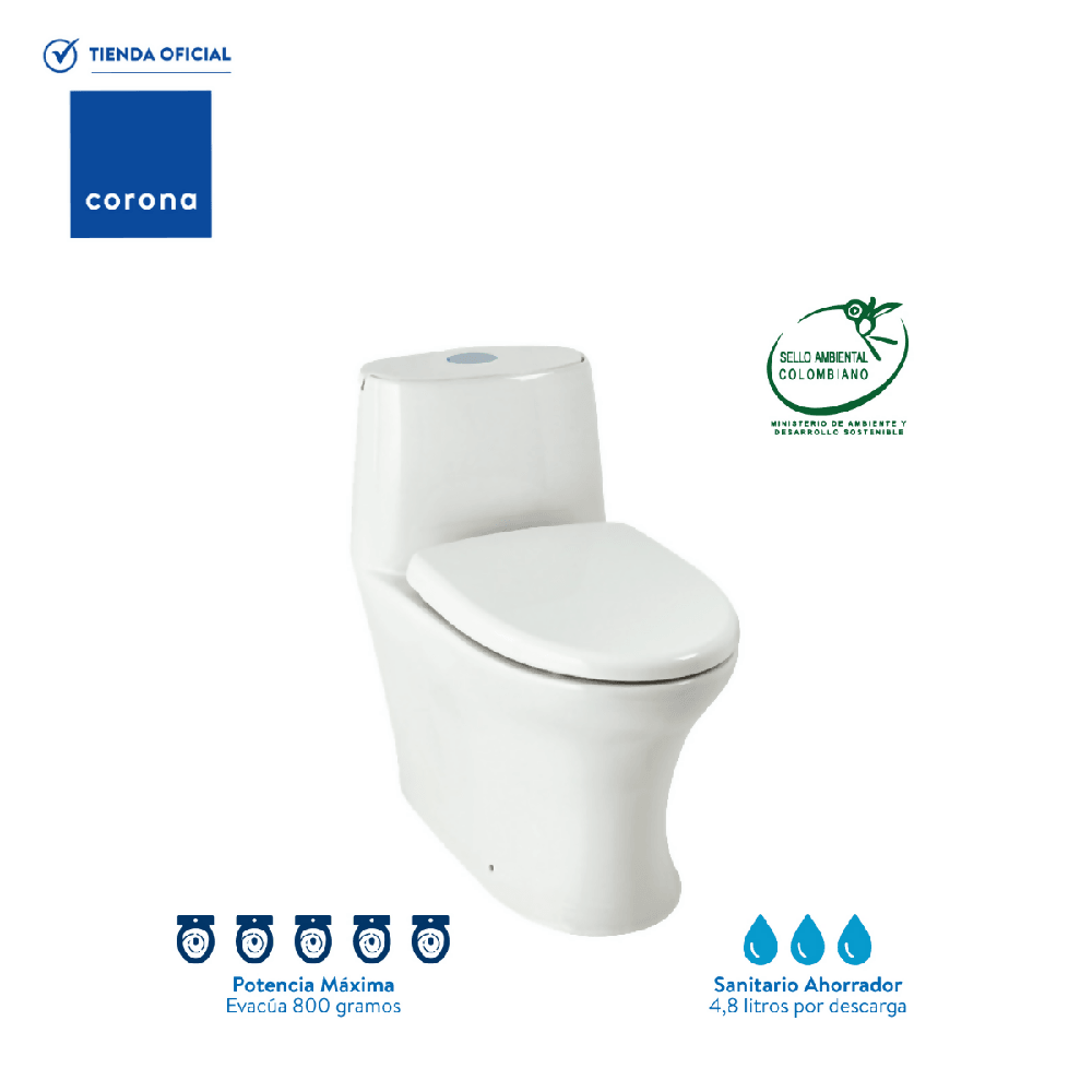 Sanitario Corona Solare Single - VIRTUAL MUEBLES