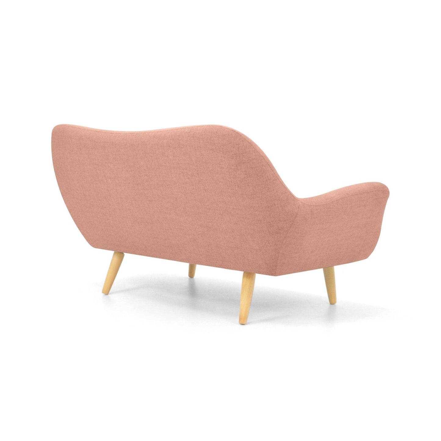 Sofa Cannes Tela Poliester Salmon - VIRTUAL MUEBLES