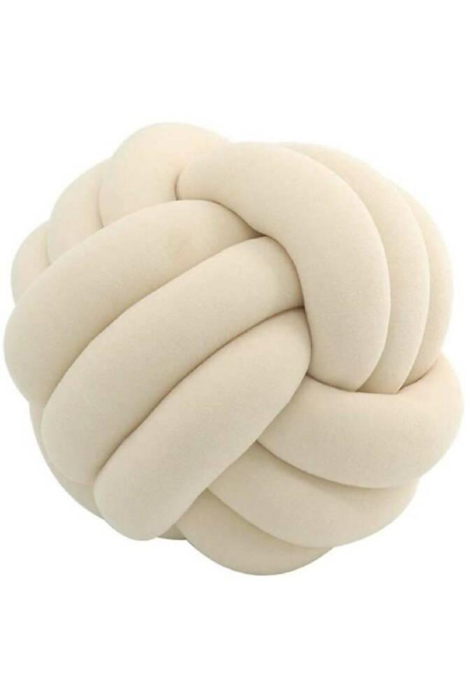 Cojin Nudo 35 cm Crema - VIRTUAL MUEBLES
