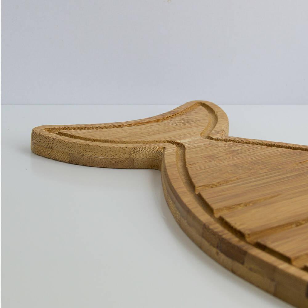 Tabla Multiusos GUADUA en Forma de Pez - VIRTUAL MUEBLES