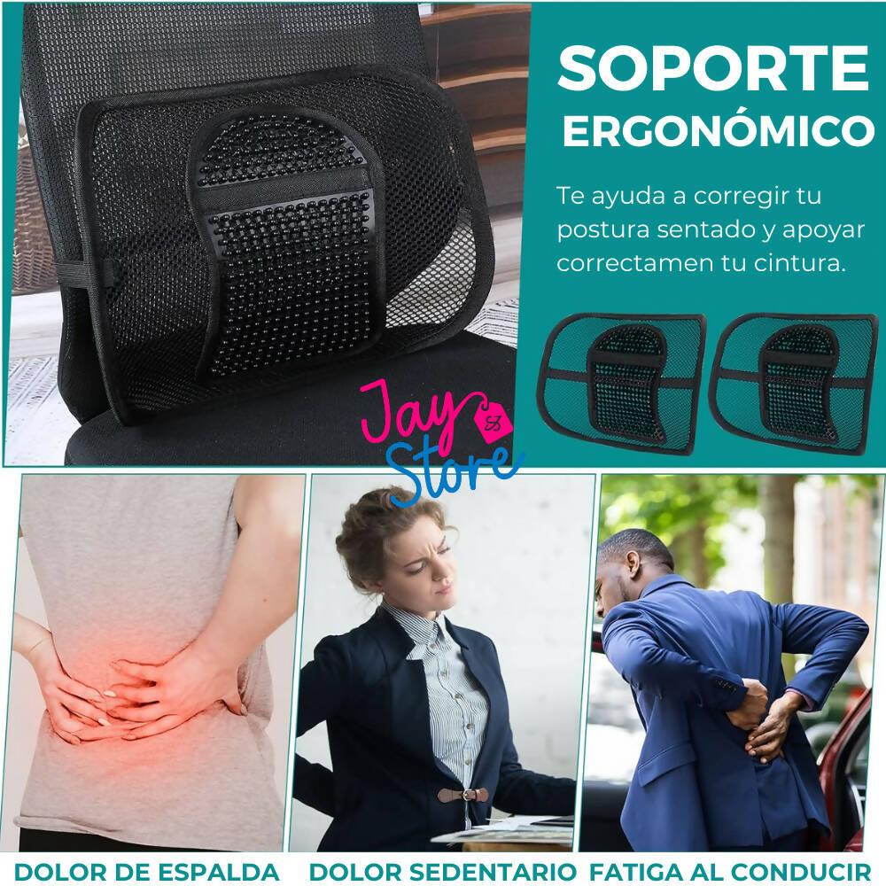 Espaldar Corrector De Postura Lumbar Espalda Soporte Silla Carro Vehículo