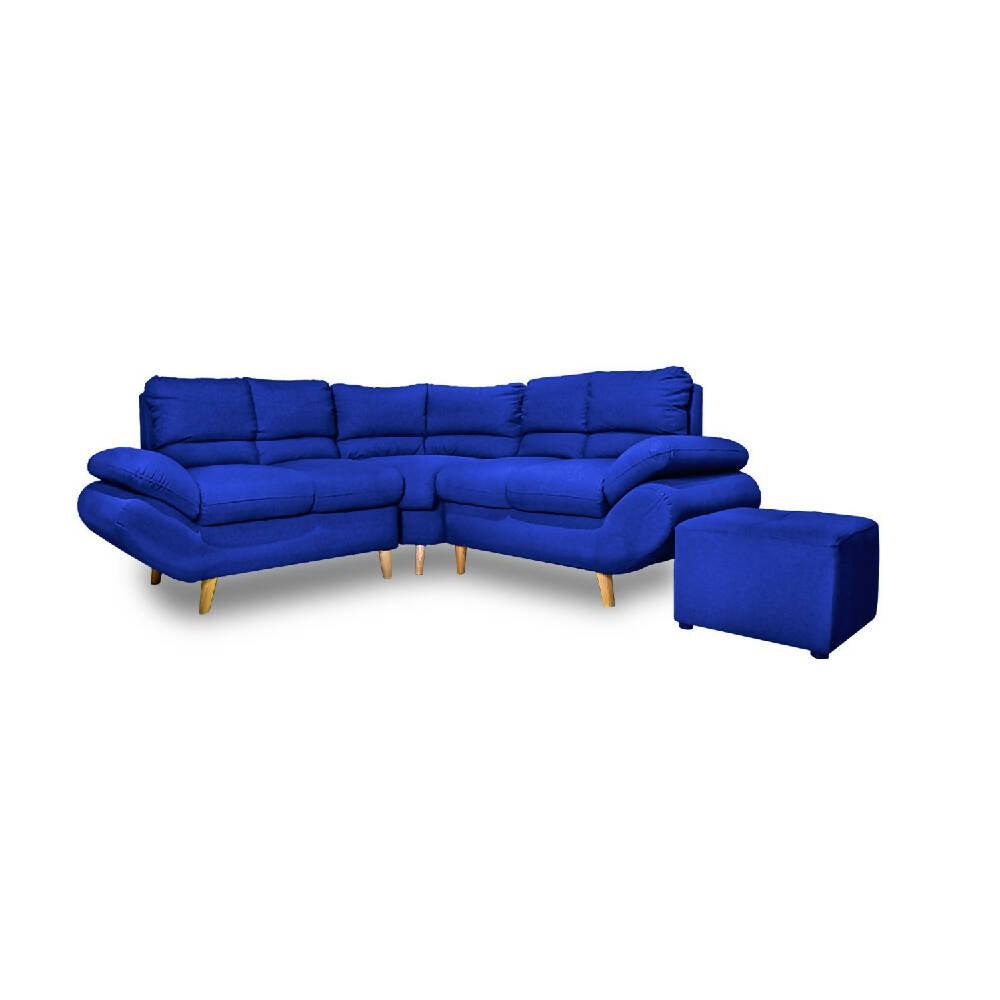 Esquinero Venecia azul oscuro - VIRTUAL MUEBLES