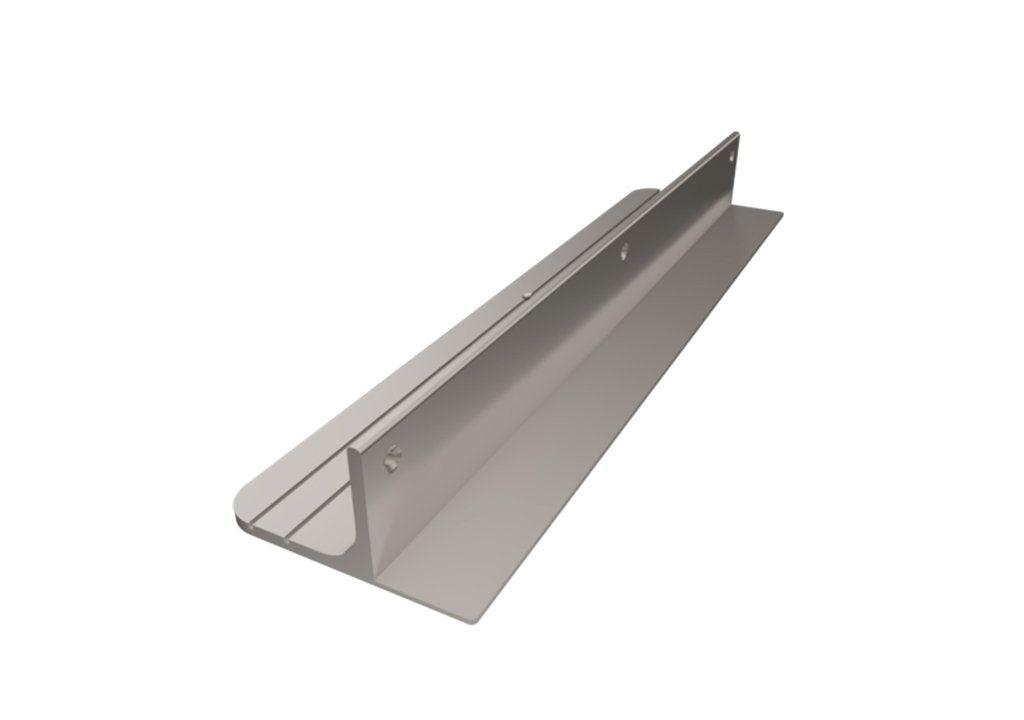 Kit soporte aluminio para entrepaño de madera y cajonera - VIRTUAL MUEBLES