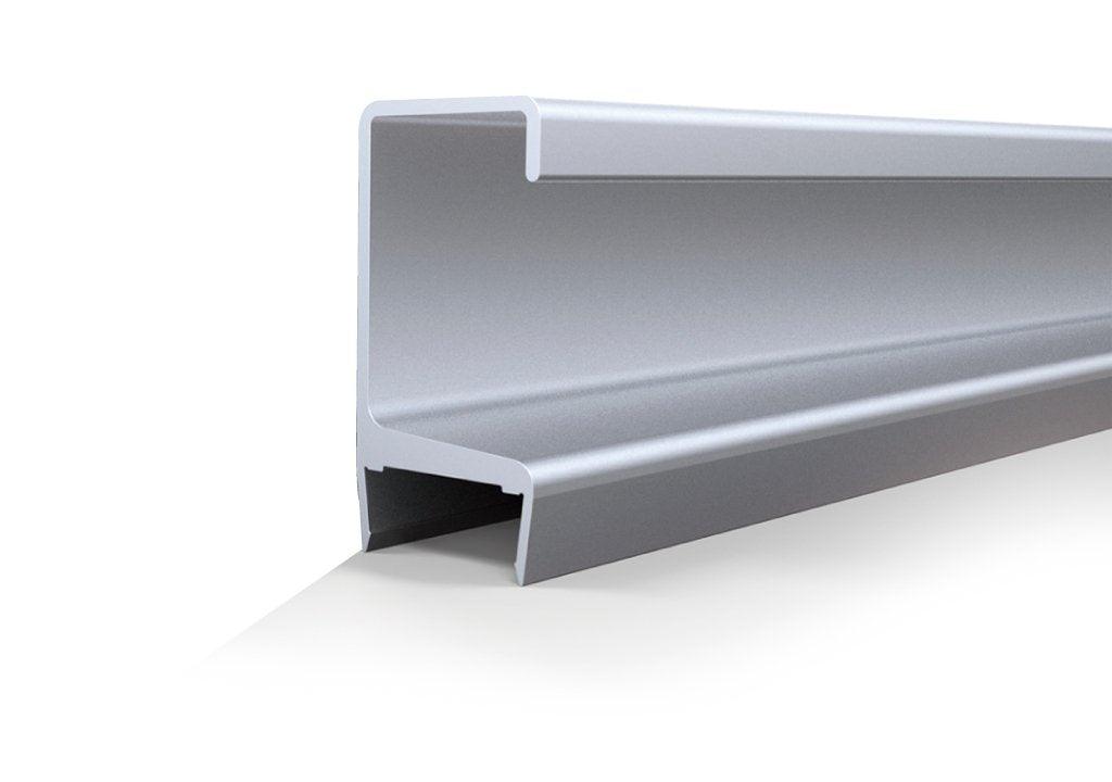 Perfil manija c para tablero 15mm - VIRTUAL MUEBLES