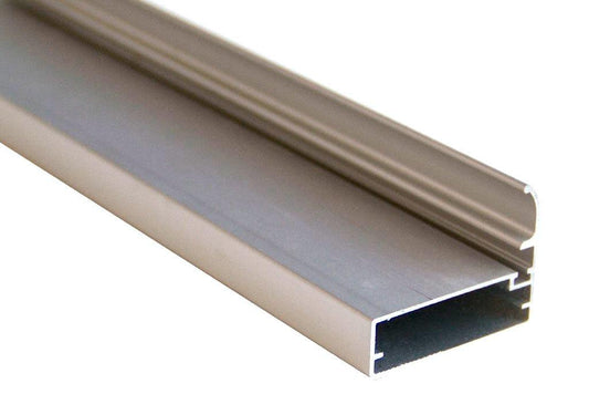 Perfil manija para puertas de aluminio x 3 m