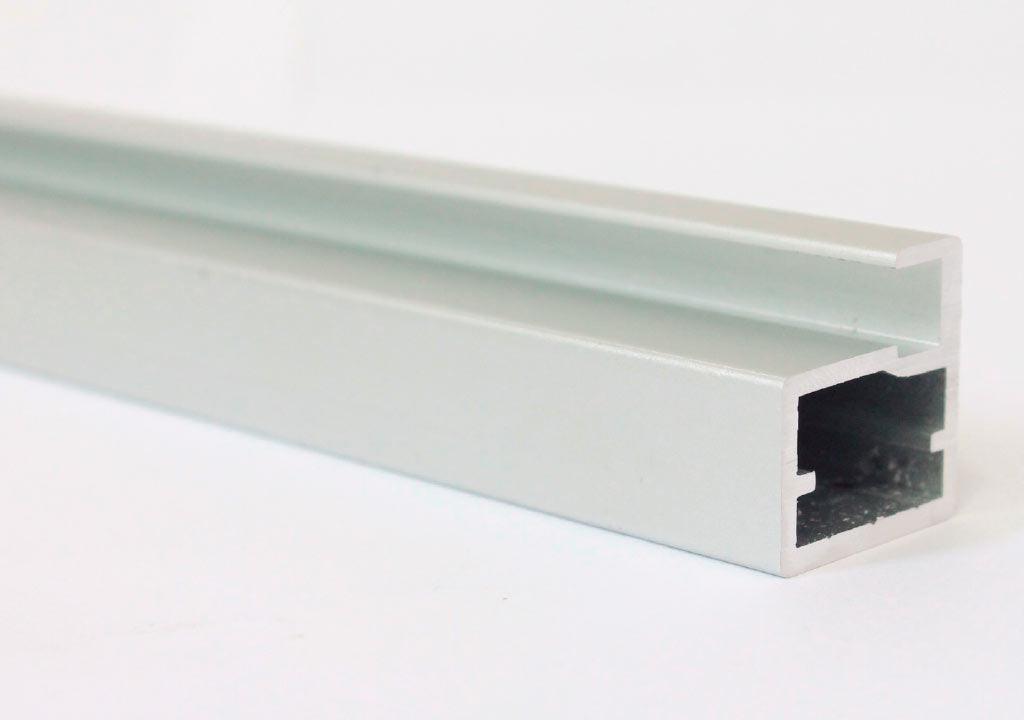 Perfil para puertas de aluminio x 3 m - VIRTUAL MUEBLES