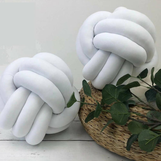 Cojin Nudo 35 cm Blanco