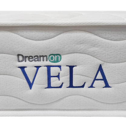 Colchón Con Base Dreamon Vela Queen Intermedio - VIRTUAL MUEBLES