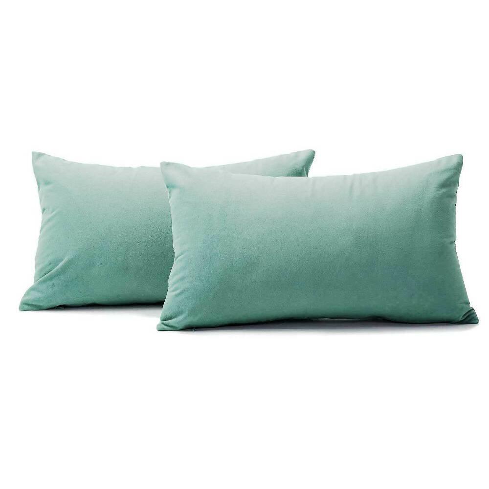 Kit x2 Funda para Cojin Almohada Tela 70x50 Menta