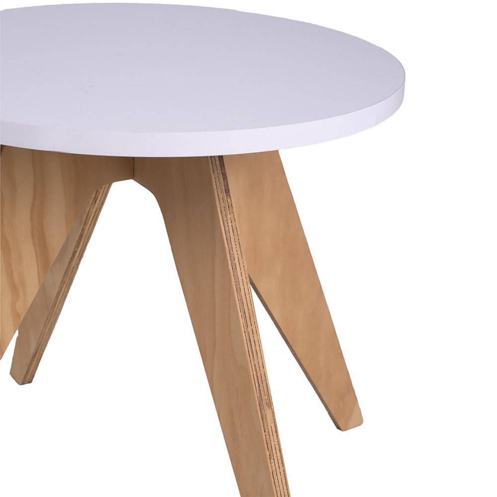 Mesa De Centro Neusa DKO Blanco - VIRTUAL MUEBLES