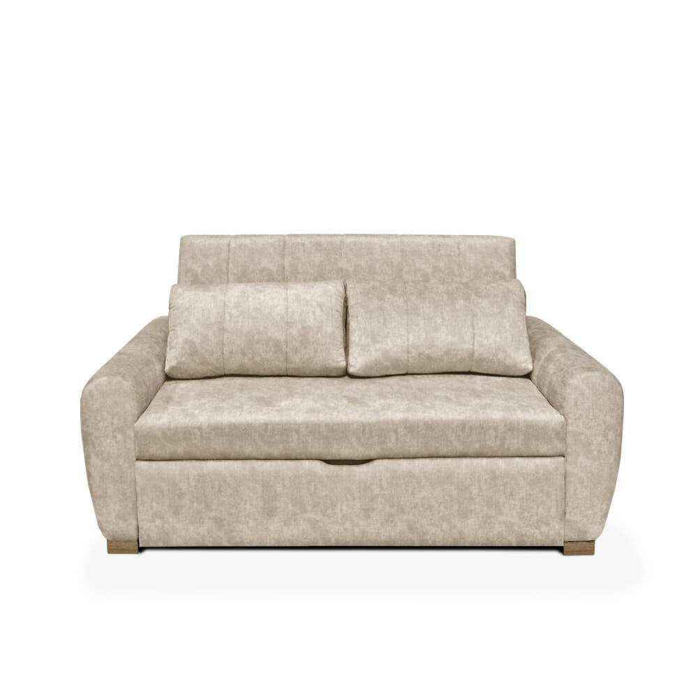 Sofácama Fontana Multifuncional Tela camel