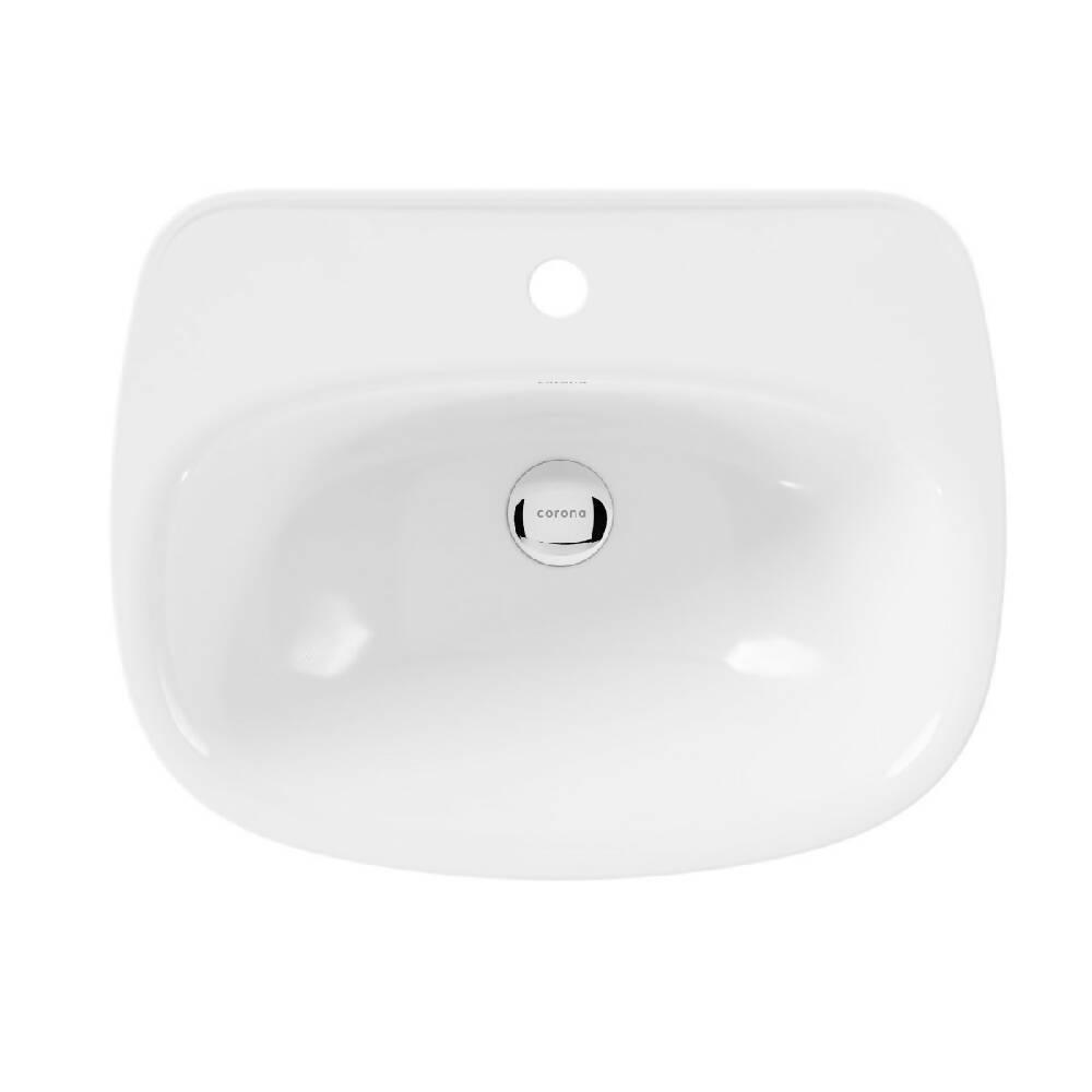 Lavamanos Corona con Pedestal Aluvia Blanco - VIRTUAL MUEBLES