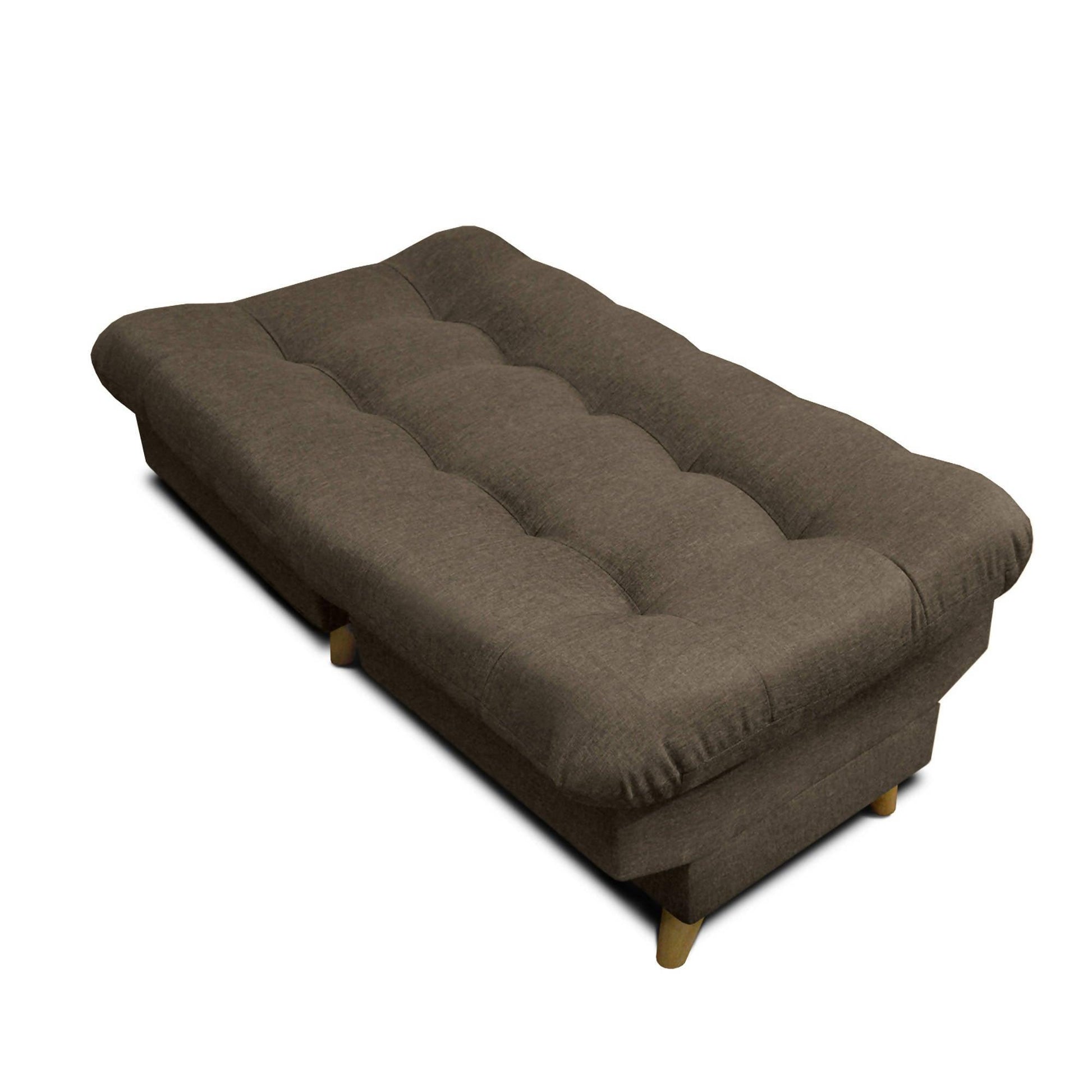 Silla Clic Clac Carvallo Lux Tela Café - VIRTUAL MUEBLES