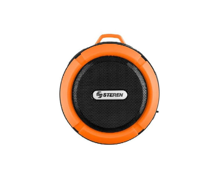 Parlante Speaker Bluetooth Para Baño Regadera Steren Boc864 Naranja - VIRTUAL MUEBLES