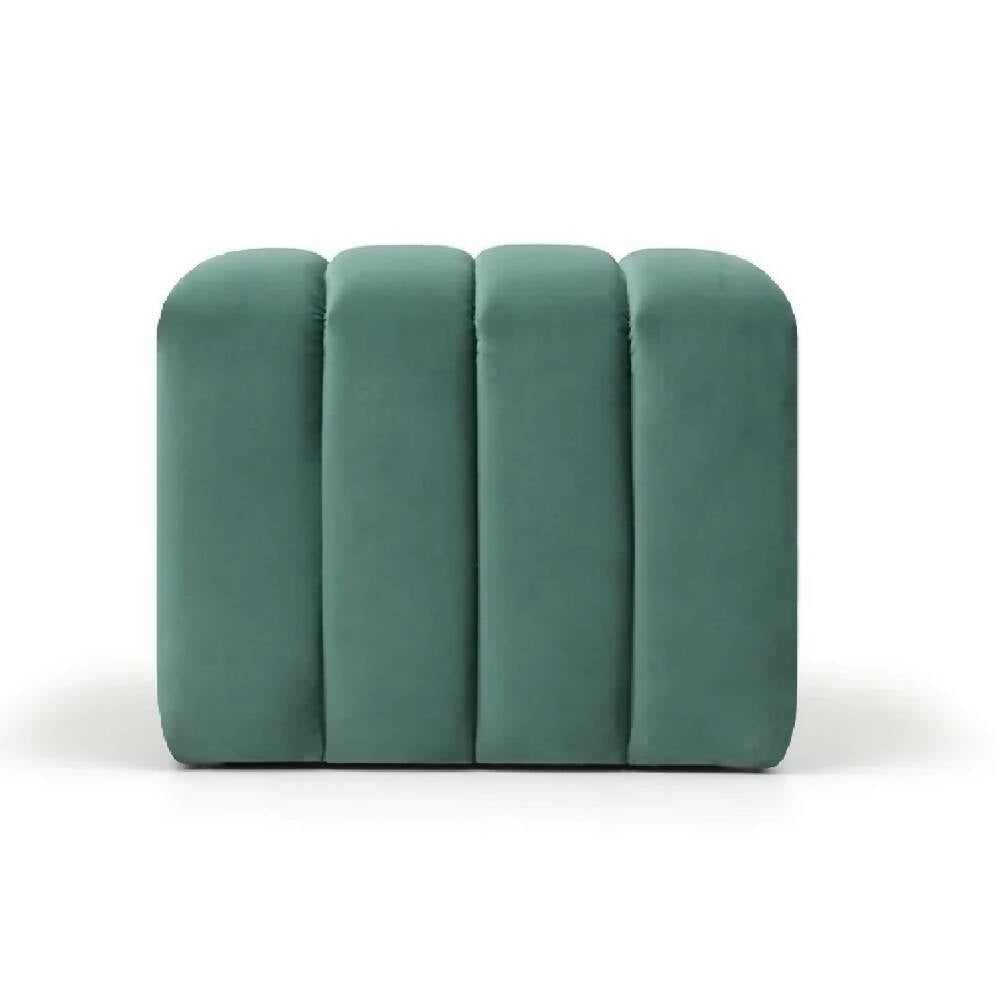 Puff Auxiliar Boston 55x55 - Esmeralda