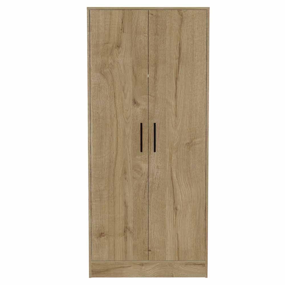 Closet Omaira color Café claro y Blanco para Habitación.