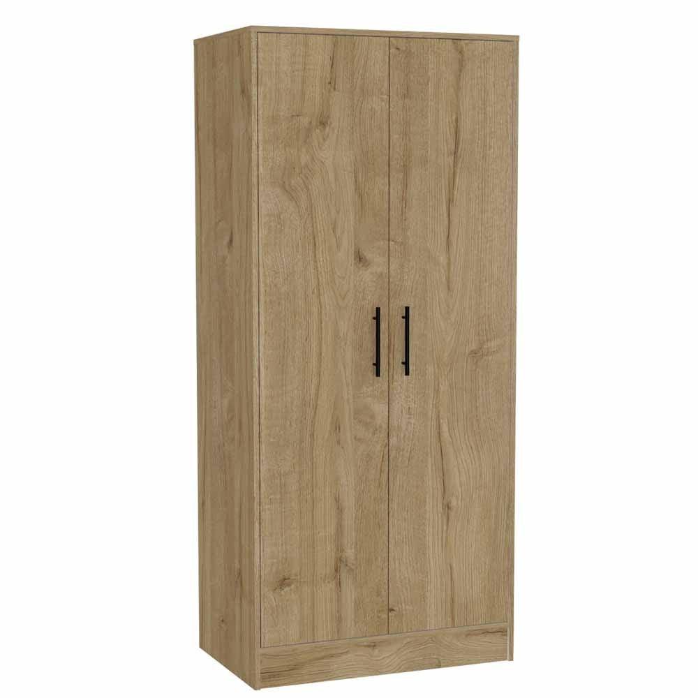 Closet Omaira color Café claro y Blanco para Habitación.