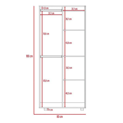 Combo Pirineo, incluye Mesa para TV y Closet.