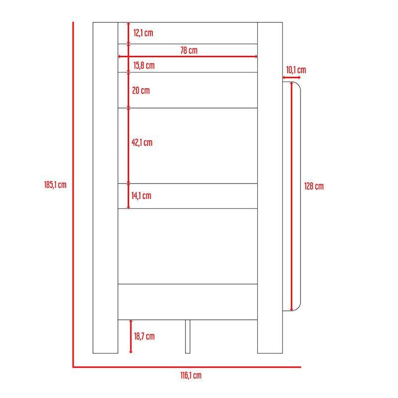 Combo para Habitación Kenya, Incluye Closet y Camarote.