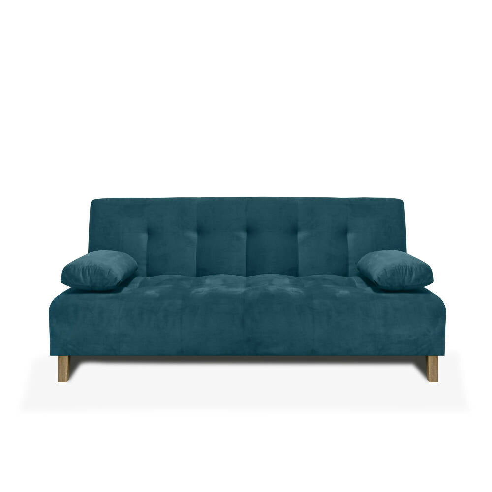 Sofacama Glaser 3 Posiciones Tela turquesa