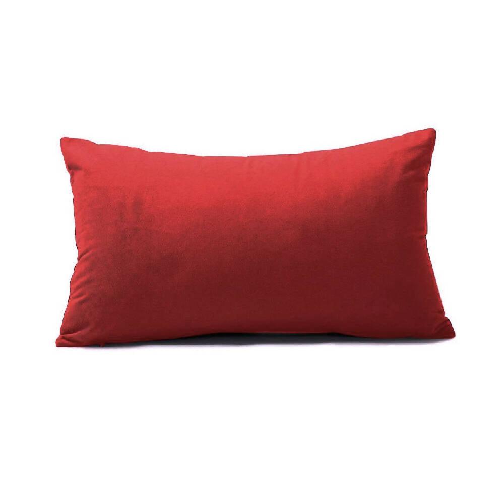 Cojin Almohada Tela 70x50 Rojo
