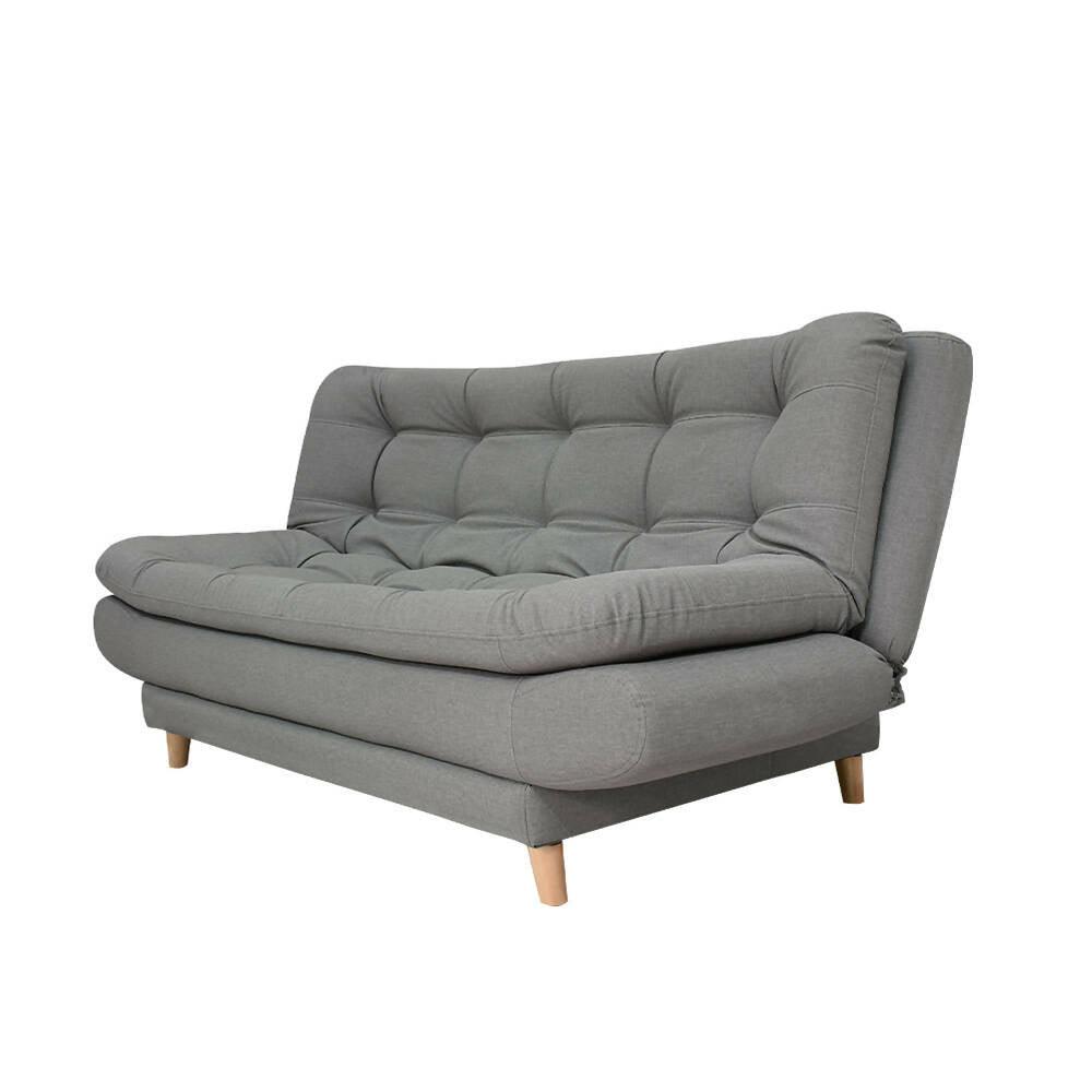 Sofá cama Damasco gris Antirasguño - VIRTUAL MUEBLES