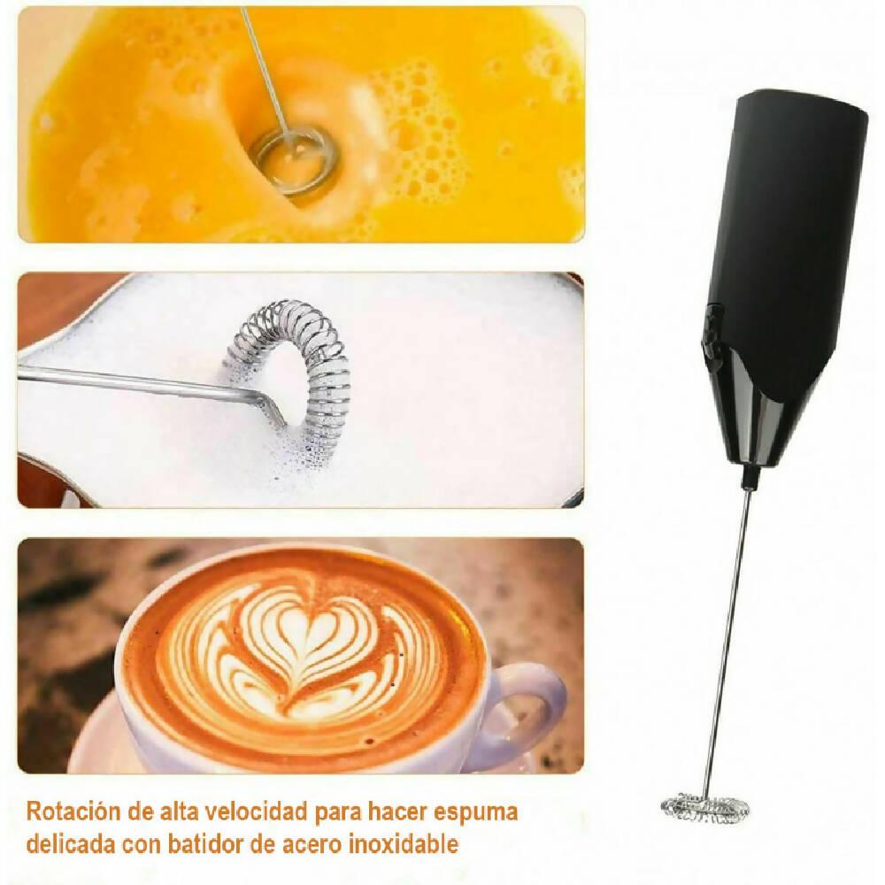 Batidor Espumador Eléctrico Leche Capuchino Portátil Mezclador - VIRTUAL MUEBLES