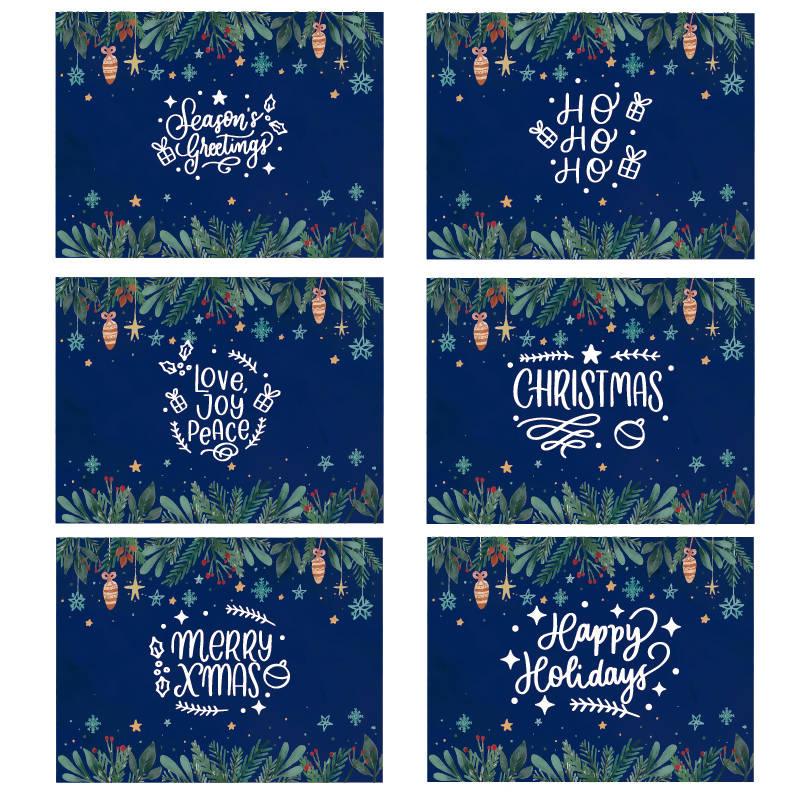 Individuales Frases navidad - VIRTUAL MUEBLES