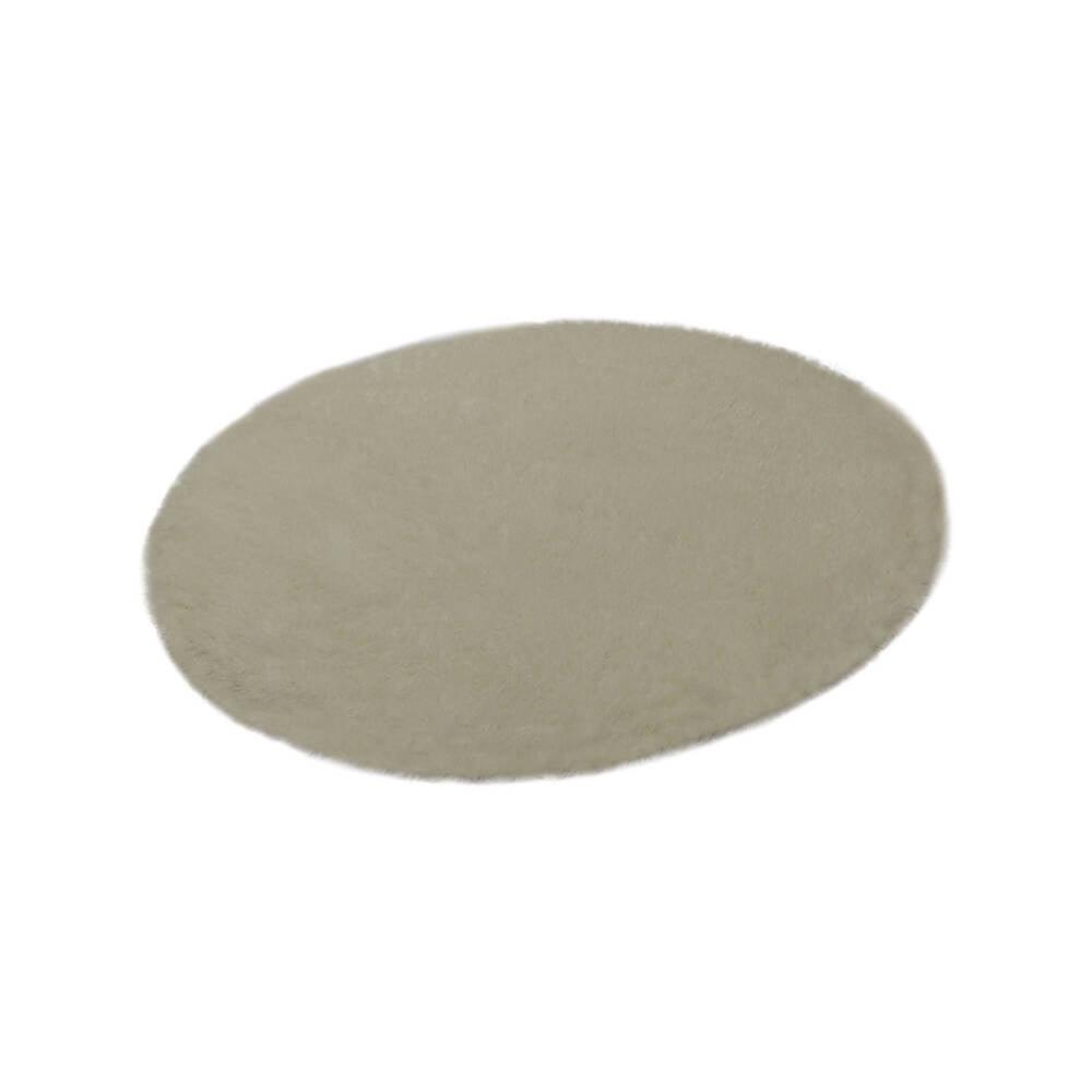 Tapete Redondo 80 Marfil - VIRTUAL MUEBLES