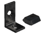 Kit fijación piso peralm11 pintura negra - VIRTUAL MUEBLES