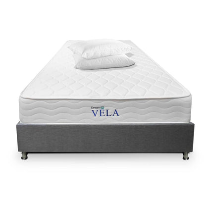 Colchón Con Base Dreamon Vela Queen Intermedio - VIRTUAL MUEBLES
