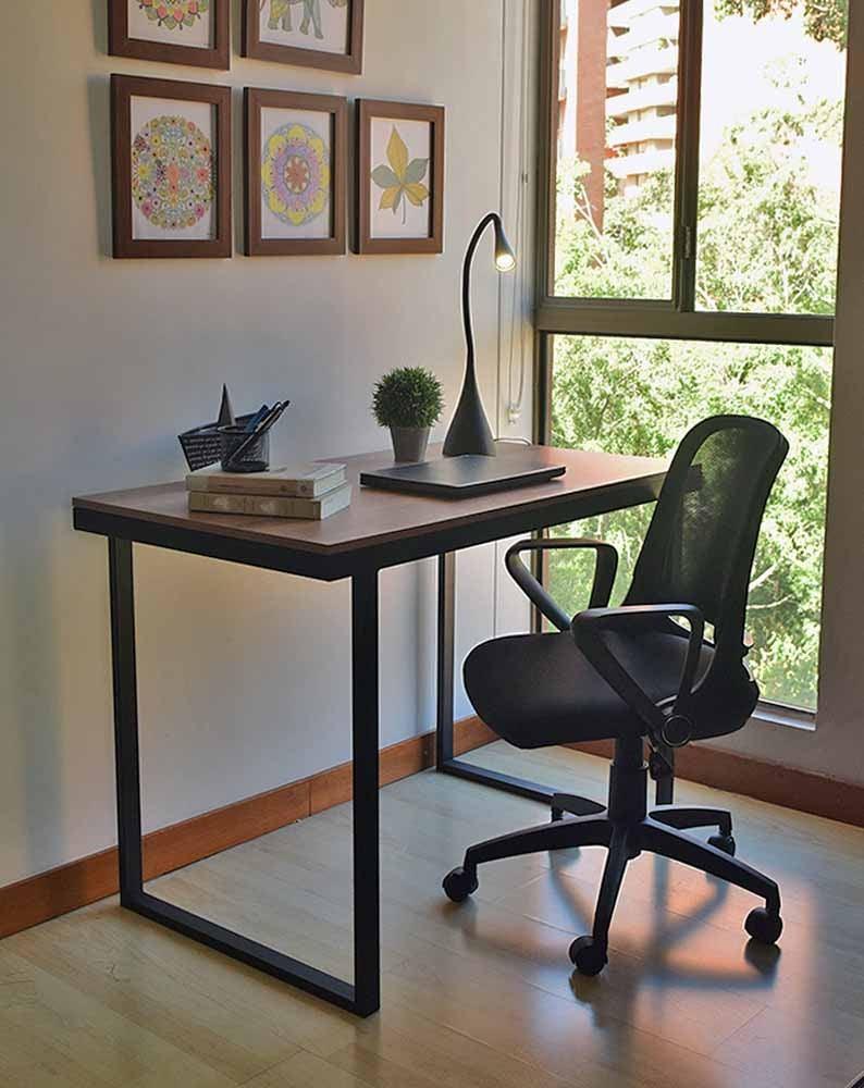 Escritorio Bock Oscura - VIRTUAL MUEBLES