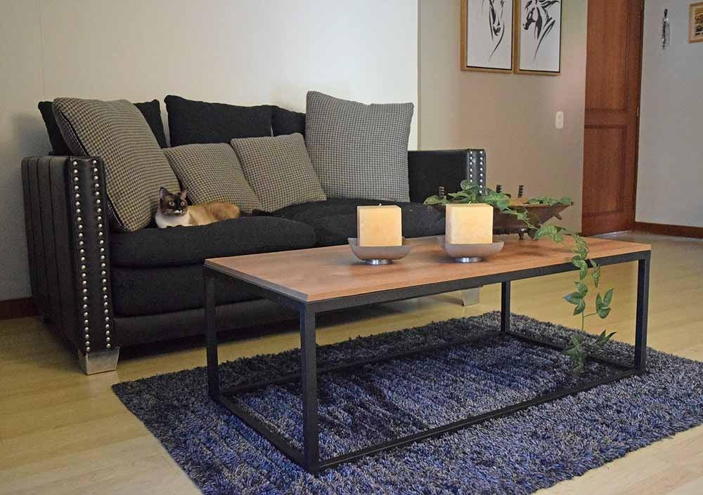 Mesa Centro Kendo Oscura - VIRTUAL MUEBLES