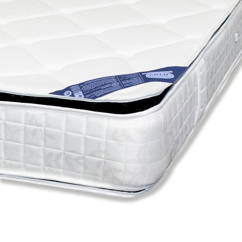 Combo Colchón Brisa Pillow 140 X 190 + Base Cama + Protector + 1 Almohada - VIRTUAL MUEBLES