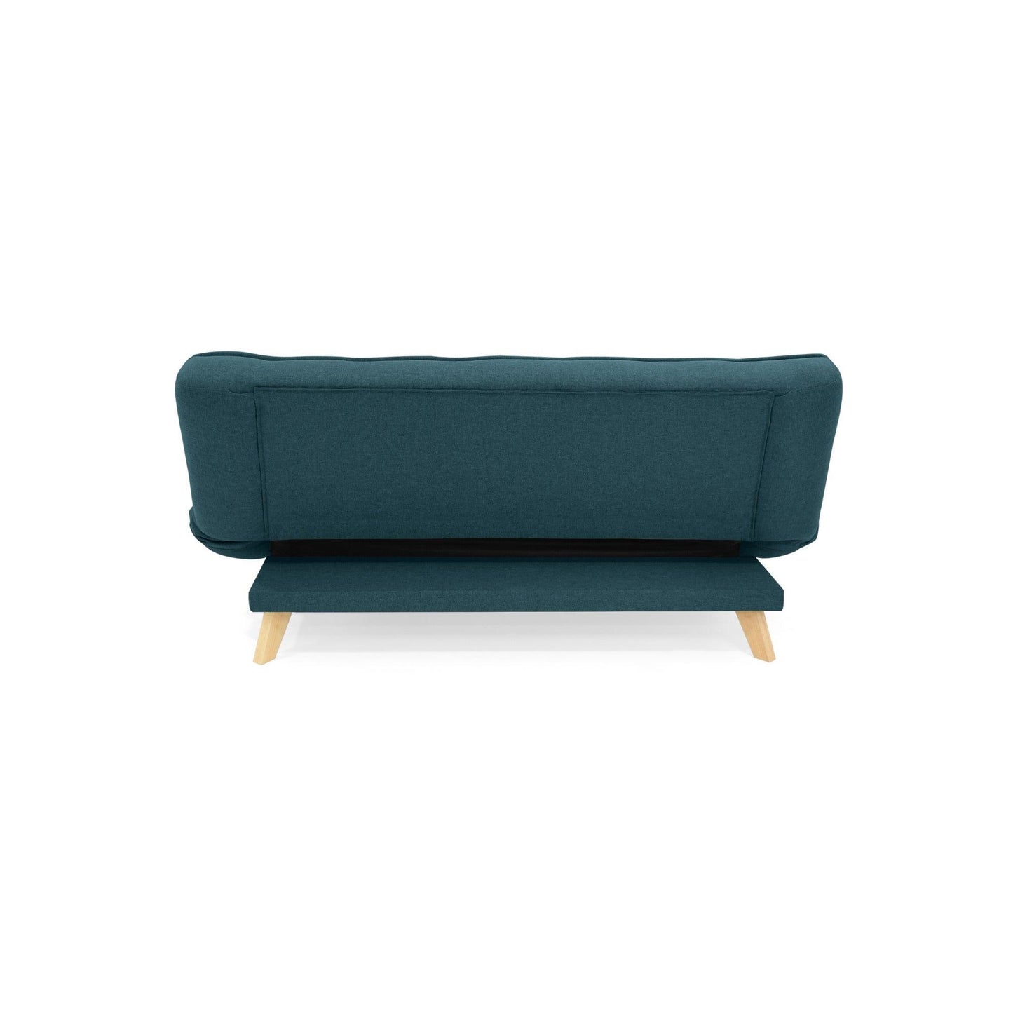 Sofa Cama 3 Posiciones Gales Tela Azul - VIRTUAL MUEBLES