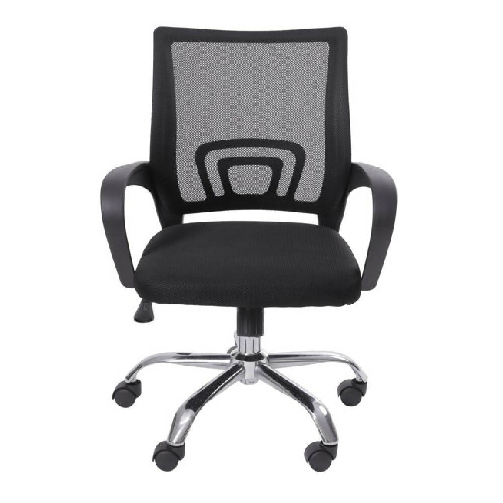 Kit Por 2 Silla Para Oficina Escritorio - Negro
