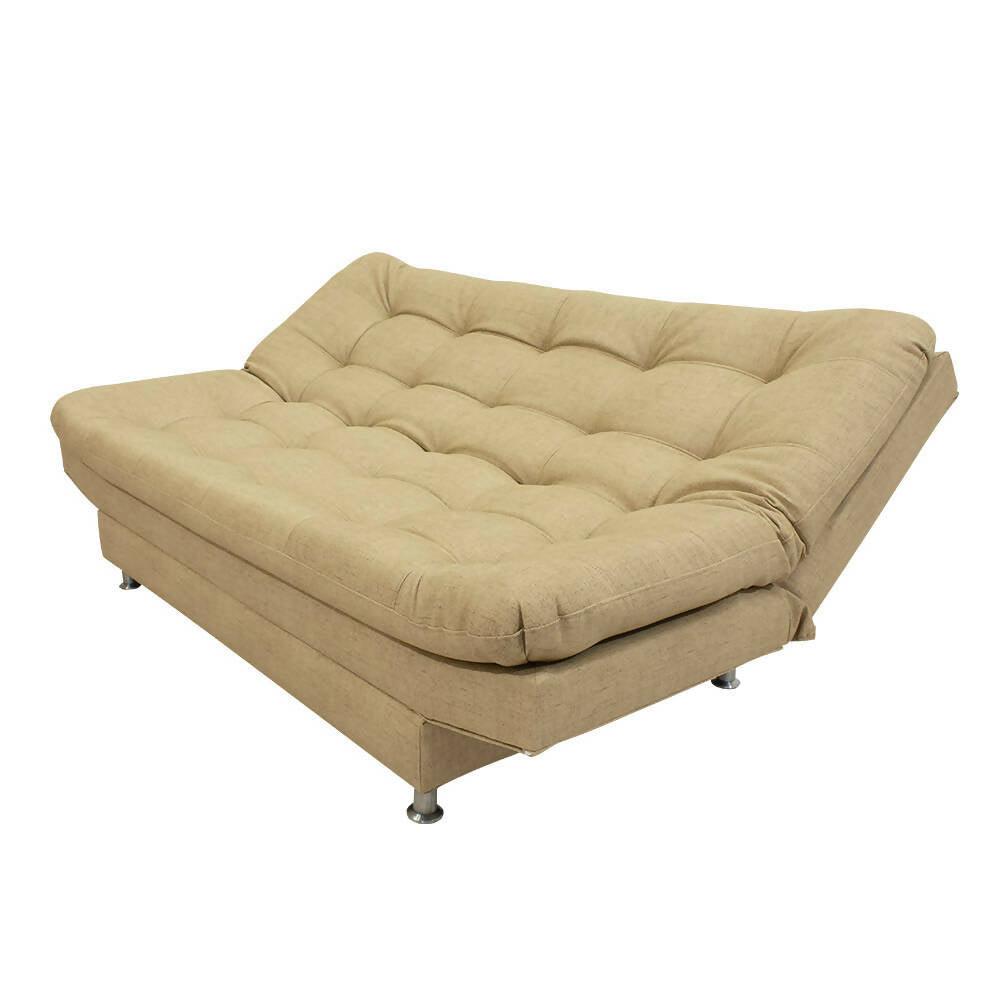 Sofá cama moltochic jumbo beige sintético Antirasguño - VIRTUAL MUEBLES