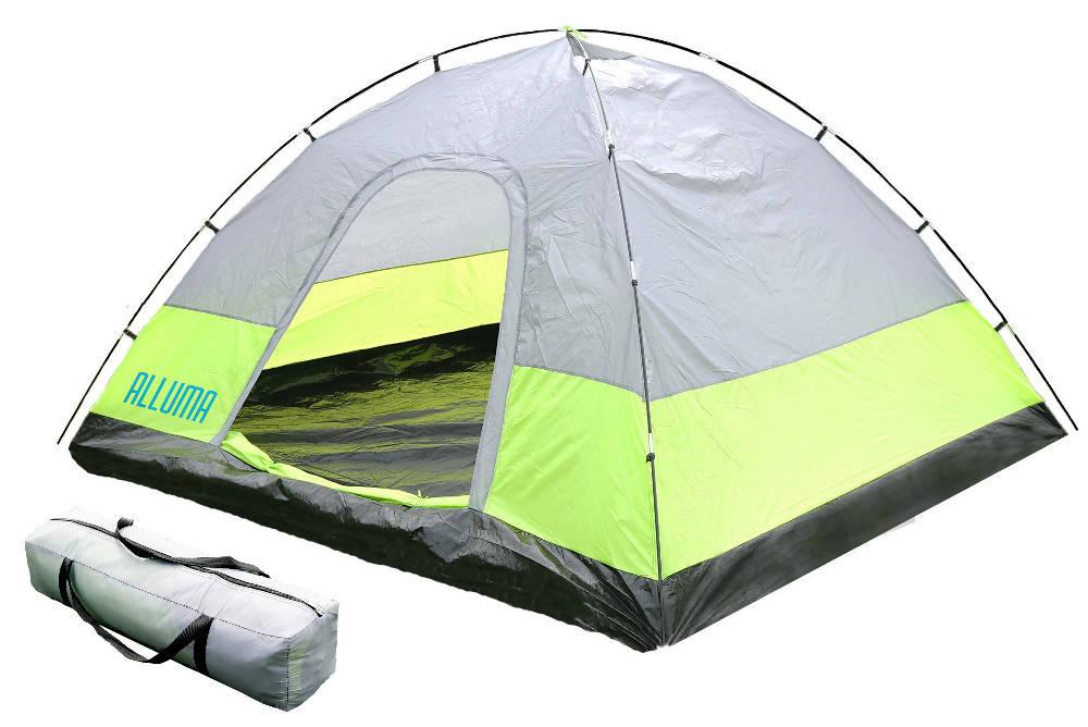 Carpa Camping Para 6 Personas Con Sobrecarpa Acampar Alluma - VIRTUAL MUEBLES