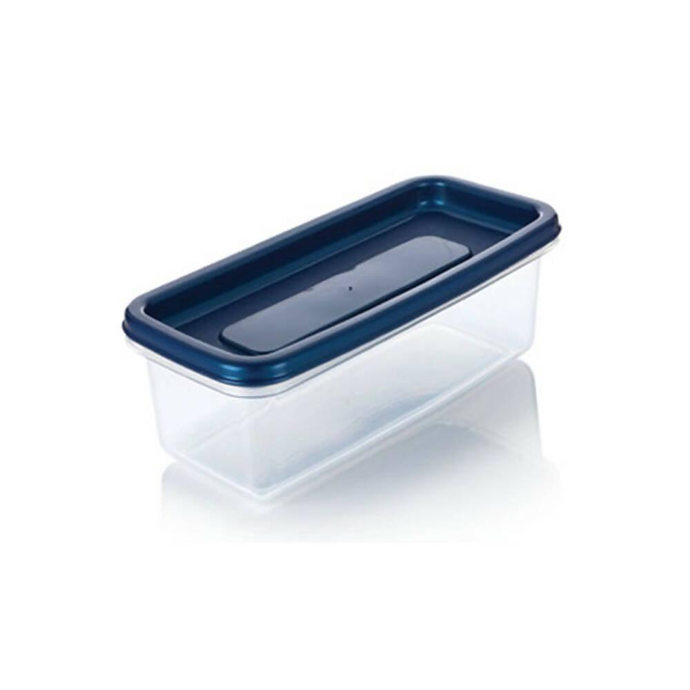 Recipiente Plus Rectangular 0.35L Azul Noche - VIRTUAL MUEBLES