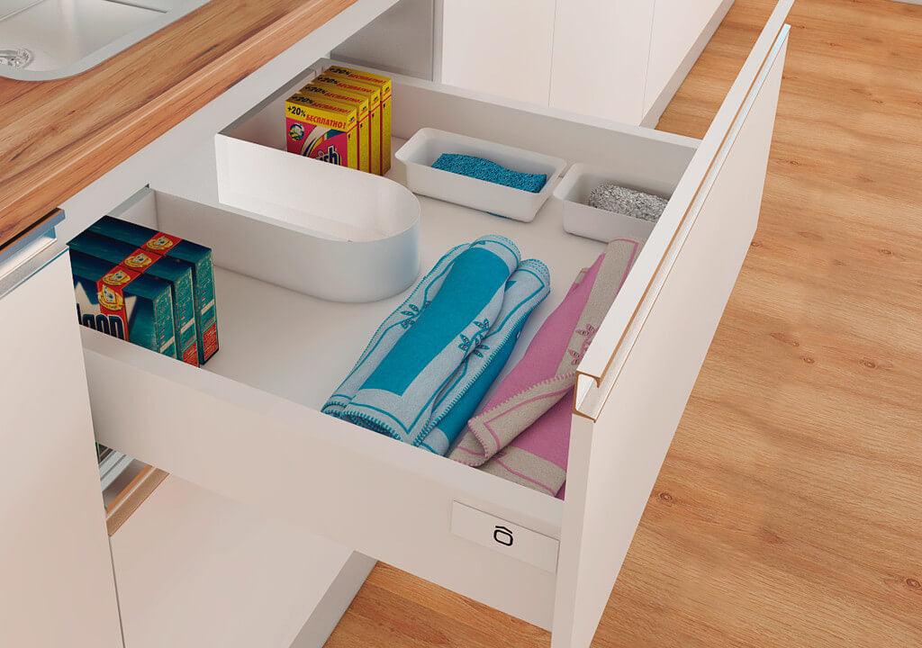 Accesorio u gris 197mm para cajón bajo fregadero - VIRTUAL MUEBLES