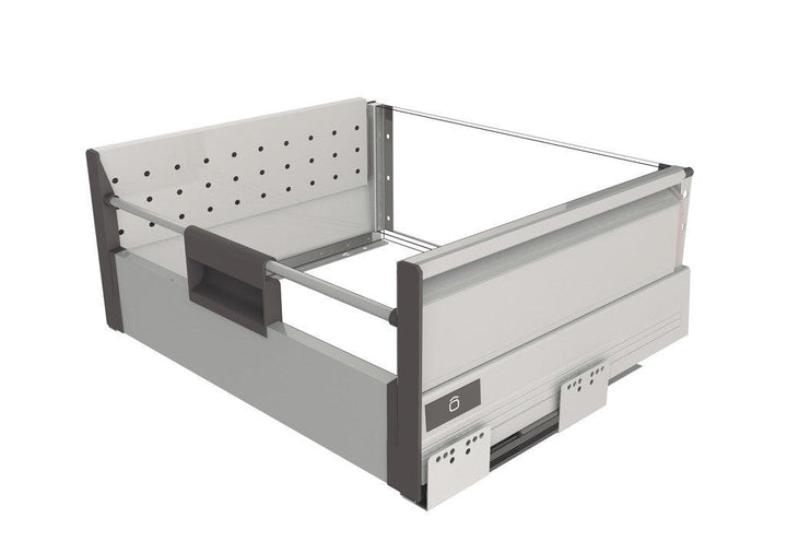 Panel lateral para instalar divisiones H=180 mm -para cajones de 300 mm - VIRTUAL MUEBLES