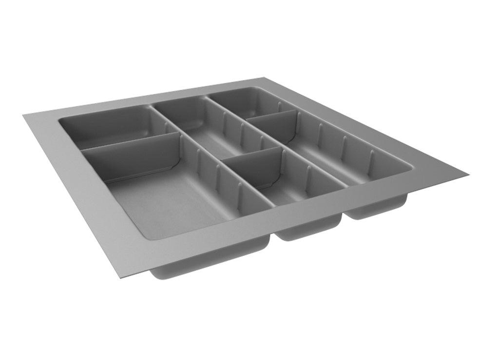 Cubertero plastico gris serie a2 390x480x50 - VIRTUAL MUEBLES