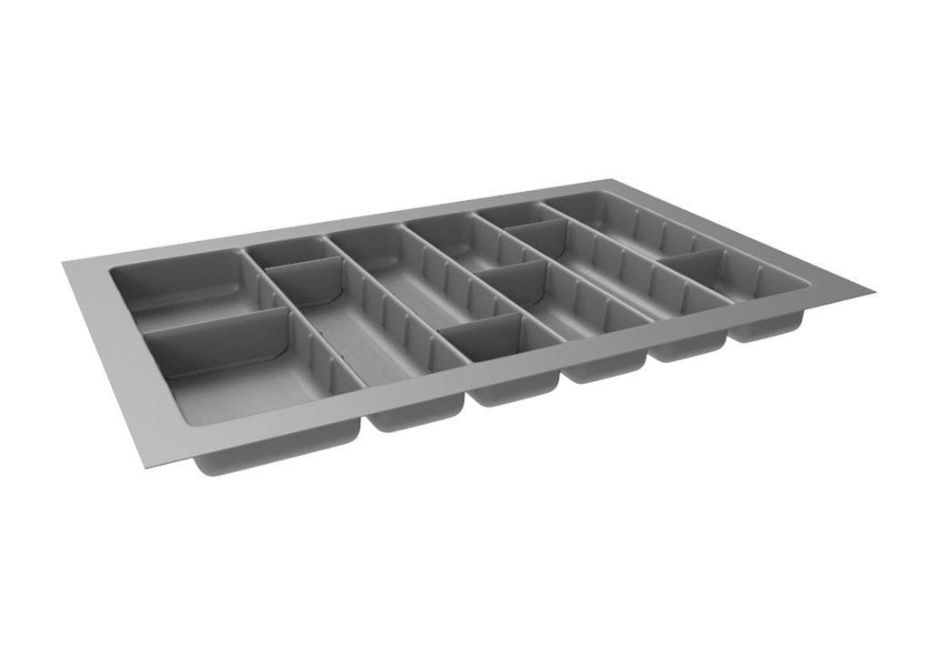 Cubertero plastico gris serie a2 830x480x50 - VIRTUAL MUEBLES