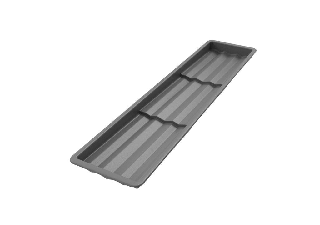 Estante para especias gris antracita serie a5 102x444x25 - VIRTUAL MUEBLES